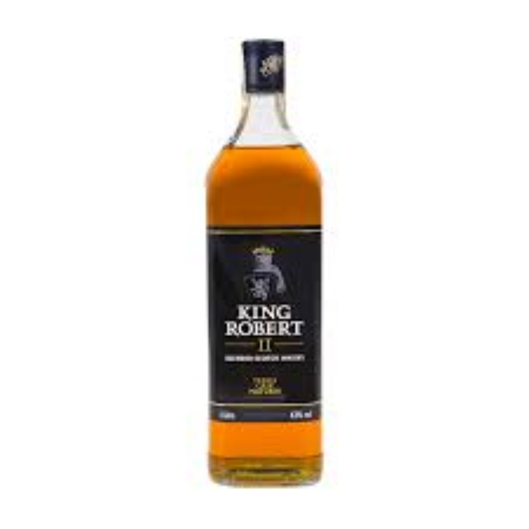 KING ROBERT II BLENDED COTCH WHISKY 1LT